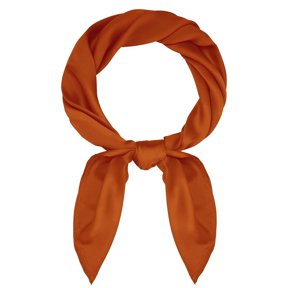 Satin Scarf Square Scarf Neck Hair Scarf Handkerchief Bandanas for Women Men Girls Boys Costume A... | Amazon (US)