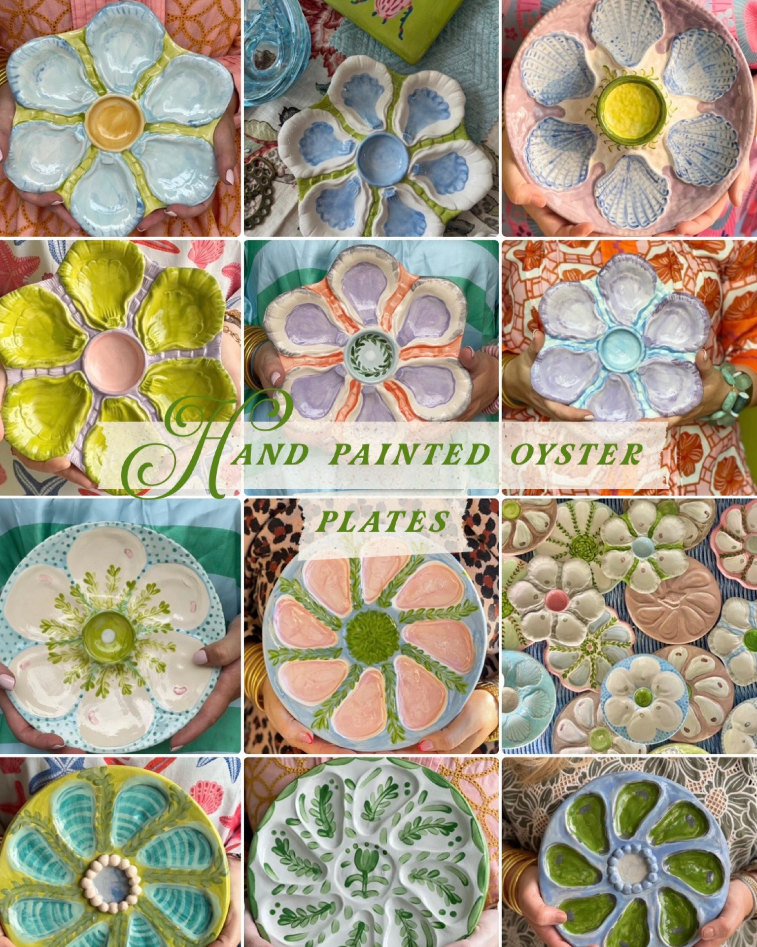 NEWLY ACQUIRED 🦪✨ These beautiful hand-painted oyster plates are truly little works of art!

I’ve been on the hunt for vintage and antique oyster plates to create a plate wall gallery at our beach house, and somewhere along the way I came across these stunning hand-painted beauties on Etsy. The vibrant colors and intricate details immediately caught my eye — each one feels so special and unique.

Of course they’re perfect for serving oysters, but I love them just as much as décor! Display them on a wall, prop one on a bookshelf or kitchen shelf, or use one as a pretty catch-all for jewelry, keys or other little treasures.

I love mixing newly acquired pieces like these with my vintage and antique finds — it makes a collection feel collected over time and completely your own.

I’ve linked these beauties along with more oyster plates I’ve acquired during my search in my LTK Shop. 🦪🤍 And stay tuned… I can’t wait to finally create that oyster plate wall at the beach house!

@Etsy 
#etsy
#oysterplates

#LTKHome