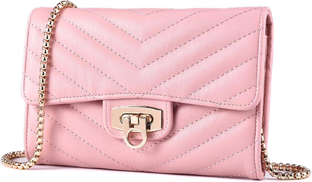 Stylish Small Crossbody Bag for women - Compact Phone Bag & Wallet, Lightweight & Perfect for Wor... | Amazon (US)