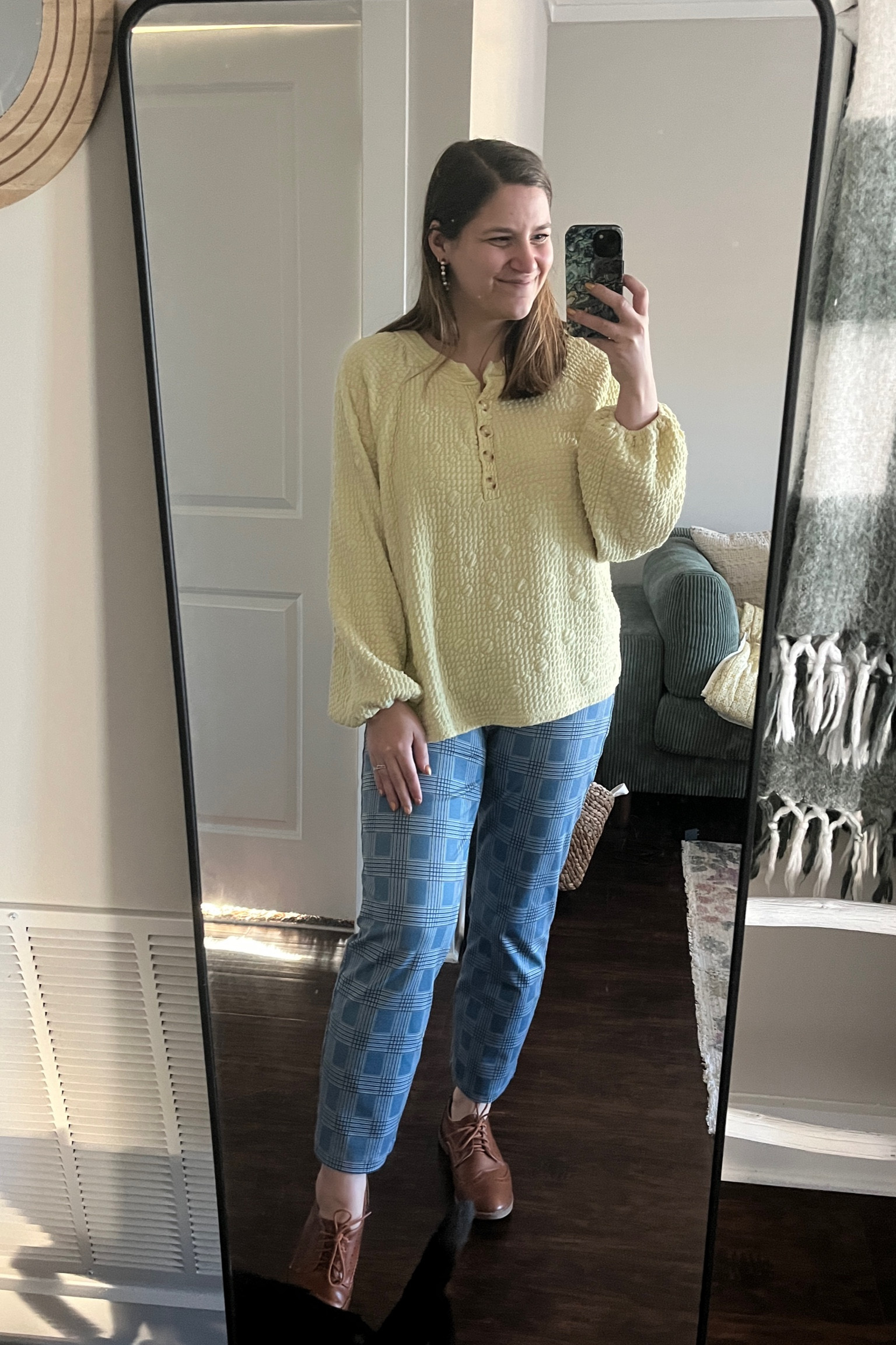 Spring workwear or office outfit inspiration | top: size L, blu pepper | bottoms: sanctuary Carnaby kick crops, size XL (fits up to size 14/16), could size down to a L! | shoes: size 10/11, Amazon | tags: pastel, bright, spring fashion, midsize fashion, spring office wear

#LTKworkwear #LTKSpringSale #LTKmidsize