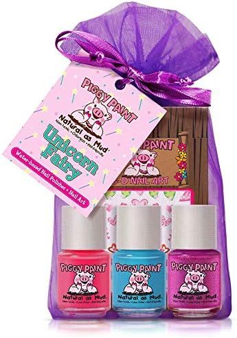 Piggy Paint - 100% Non-toxic Girls Nail Polish, Safe, Chemical Free, Low Odor for Kids - 3 Polish... | Amazon (US)