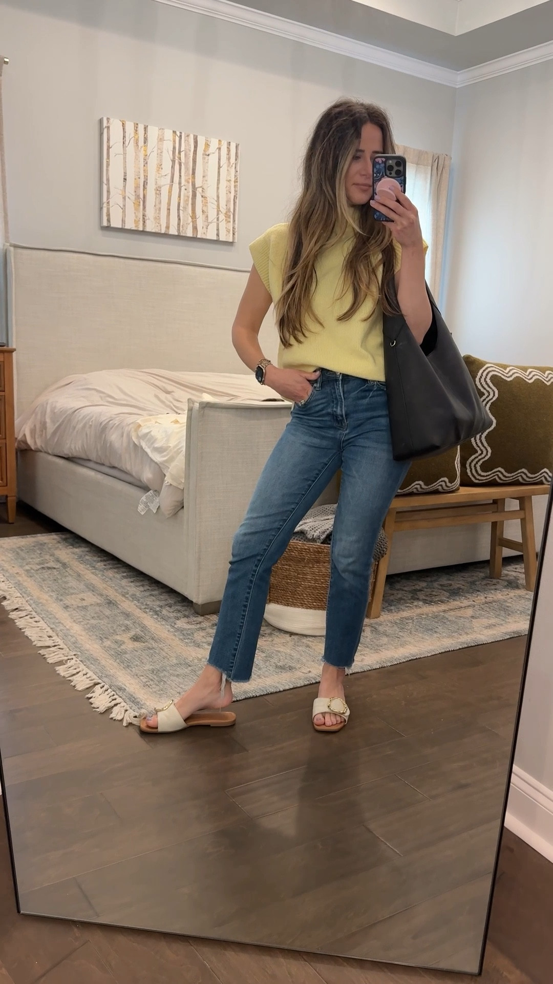 Spring outfit inspo 

#spring #springstylr #sweater #straightjeans #yellow #purse #target #amazon #ootd

#LTKootd #LTKSeasonal #LTKU