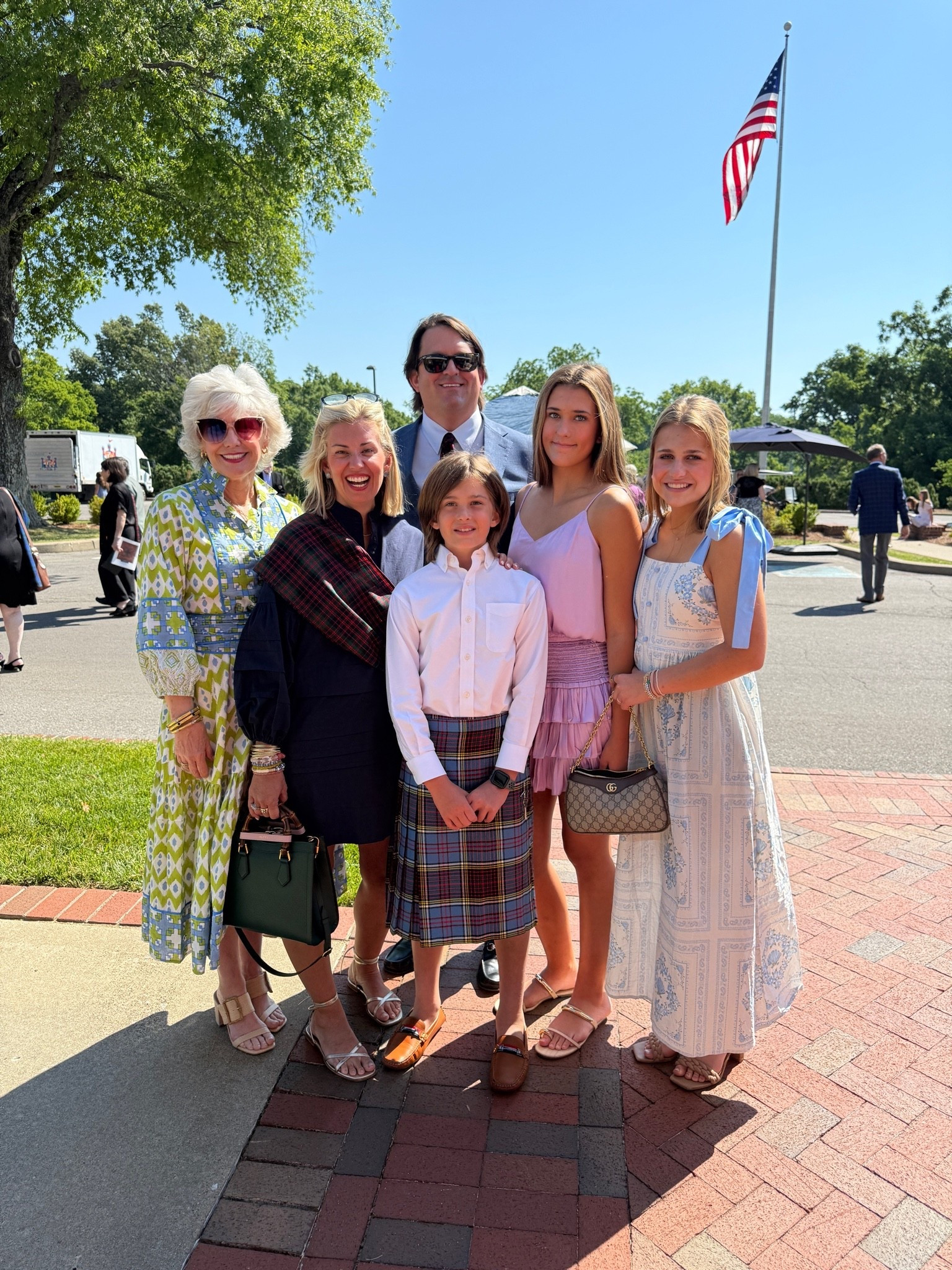 Continuing the tradition of carrying our family flag at church today! Such a special day and so glad mom is here with us. 

*Use code MIXANDMATCH15 at Sue Sartor 
*Use Catherine20 at A+B 

￼

#LTKdayinmylife #LTKmomlife #LTKKids