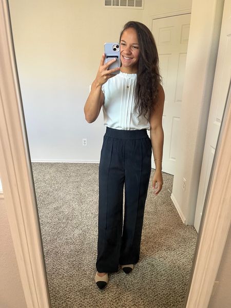 Business casual outfit idea! These pants are currently unavailable so linking to some similar ones!

Amazon fashion, workwear, business casual outfits, amazon finds, white top, work pants, tailored pants, Rothy’s dupes, 




#LTKunder50 #LTKFind #LTKworkwear
