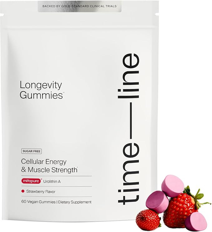 Timeline Mitopure Urolithin A Supplement Gummies - Clinically Proven Support for Healthy Aging Ce... | Amazon (US)