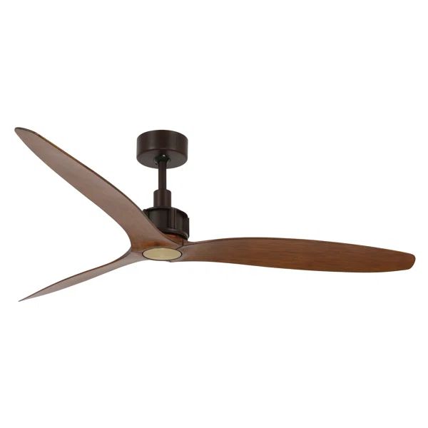 52'' Joachim 3 - Blade Standard Ceiling Fan with Fan Control Parts | Wayfair North America