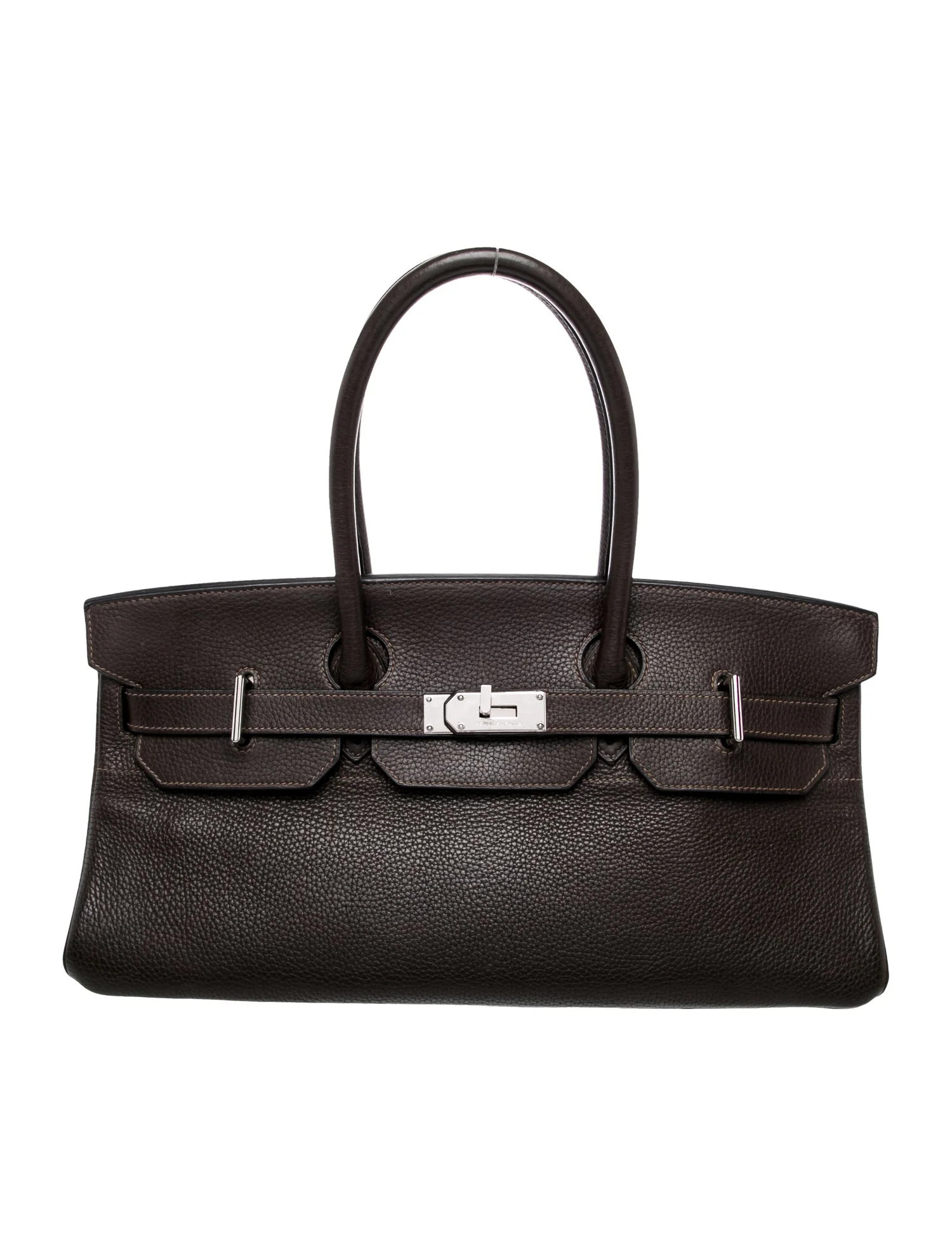 Hermès Togo JPG Shoulder Birkin 42 - Brown Handle Bags, Handbags - HER813445 | The RealReal | The RealReal