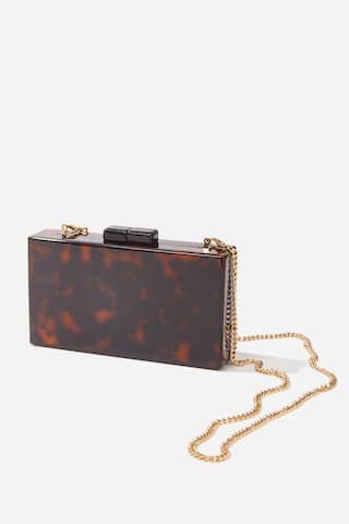 Tortoiseshell Box Clutch | Forever 21 (US)