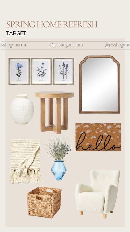 So many great home decor finds at Target for a spring home refresh! 

Target, Studio mcgee, spring home refresh, spring interior design, spring home aesthetic, Jess Crum 

#LTKSeasonal #LTKhome