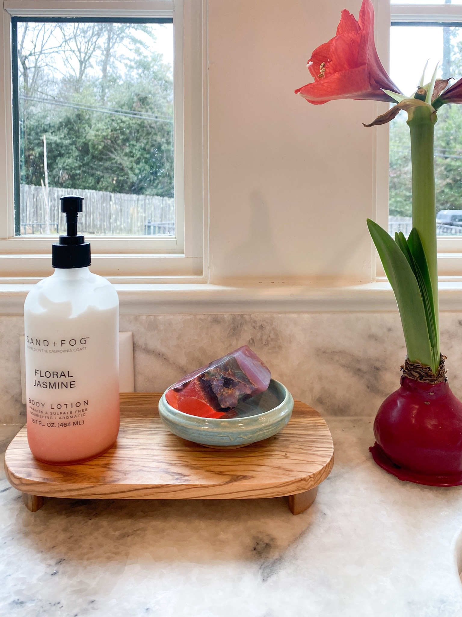 I found this lotion in a set at Costco, I like the way it smells. I can only find it in the random corners of the internet 🤷🏼‍♀️ anywho! The gemstone soap is super fun too 🤩 always fun to have unique soaps when guests come.

#LTKparties #LTKhome #LTKGiftGuide