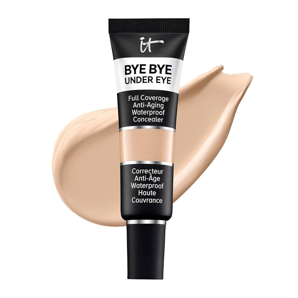 IT Cosmetics Bye Bye Under Eye Concealer - Water-Resistant, 24H Full Coverage Brightening Conceal... | Amazon (US)