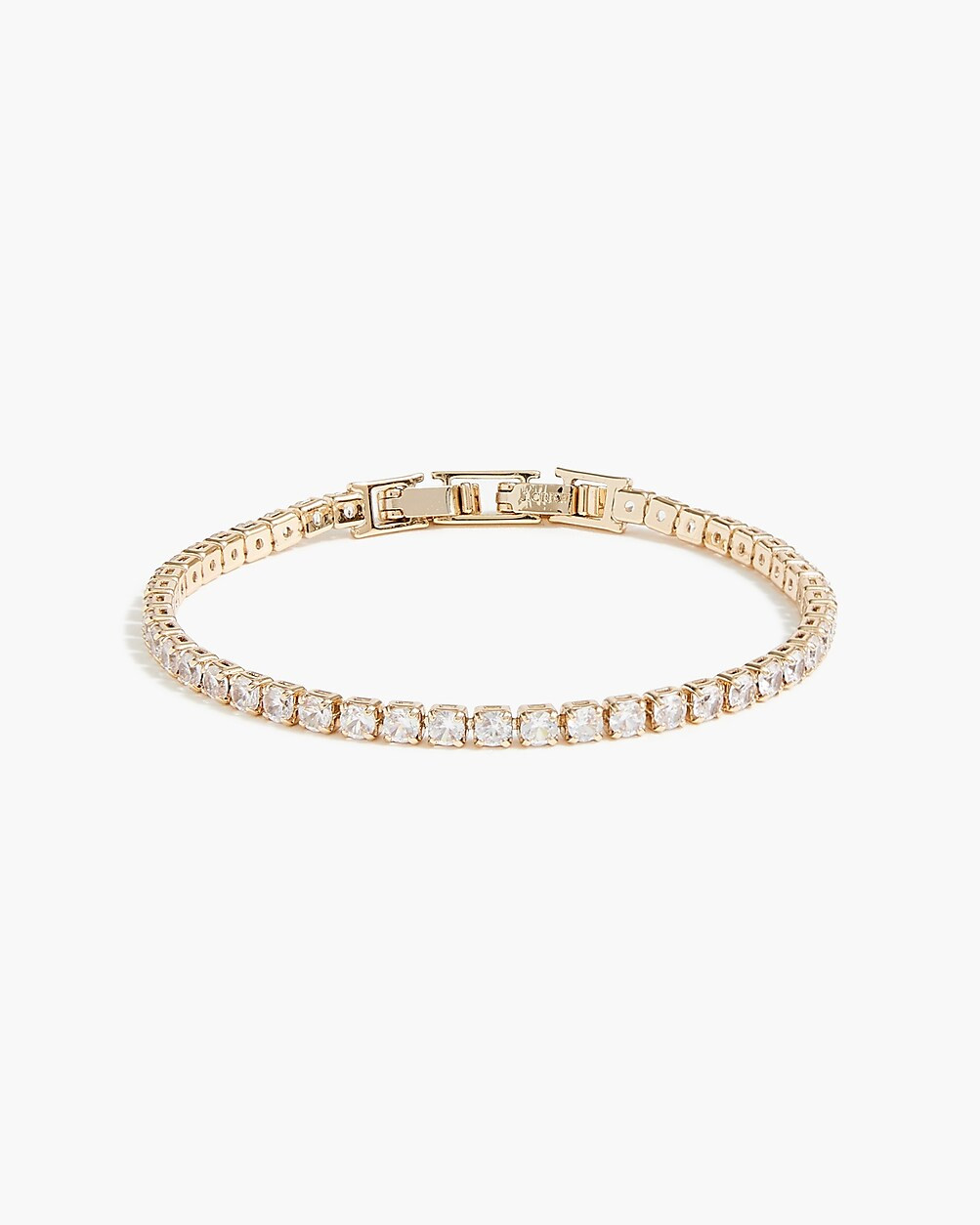 Crystal tennis bracelet | J.Crew Factory