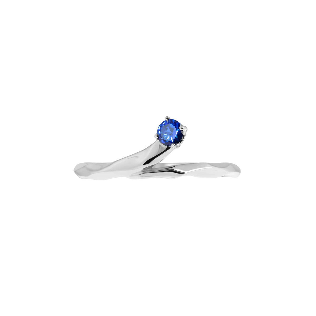 Meteor Blue Sapphire Ring | The Future Rocks