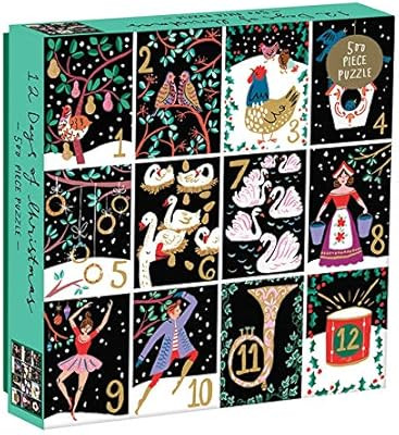 Twelve Days of Christmas 500 Piece Puzzle | Amazon (US)