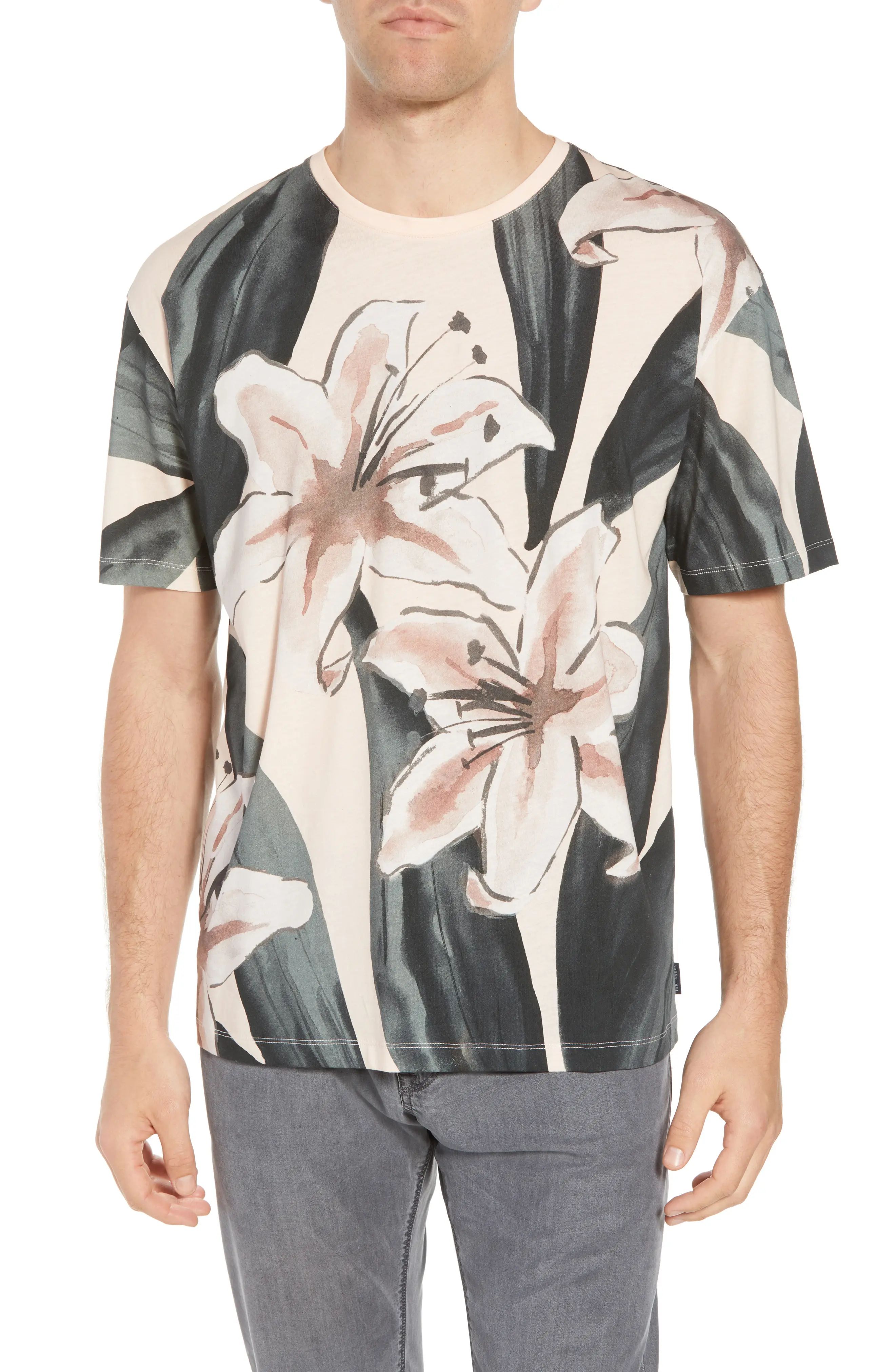 Ted Baker London Slim Fit Milions Floral T-Shirt | Nordstrom