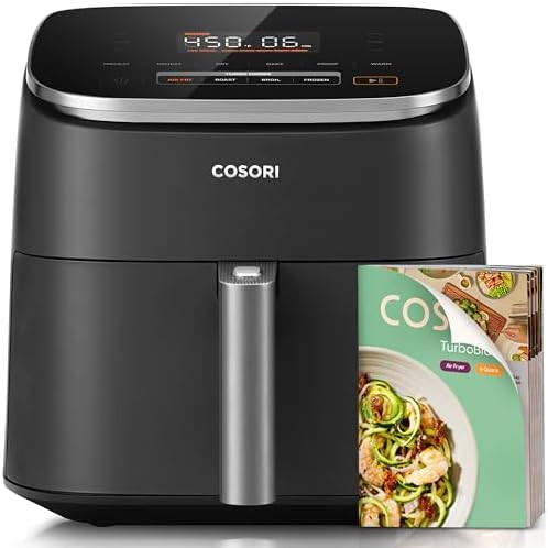 Cosori 9-in-1 TurboBlaze Air Fryer 6 Qt, PFAS-Free Ceramic Coating, 90°–450°F, Precise Heatin... | Amazon (US)