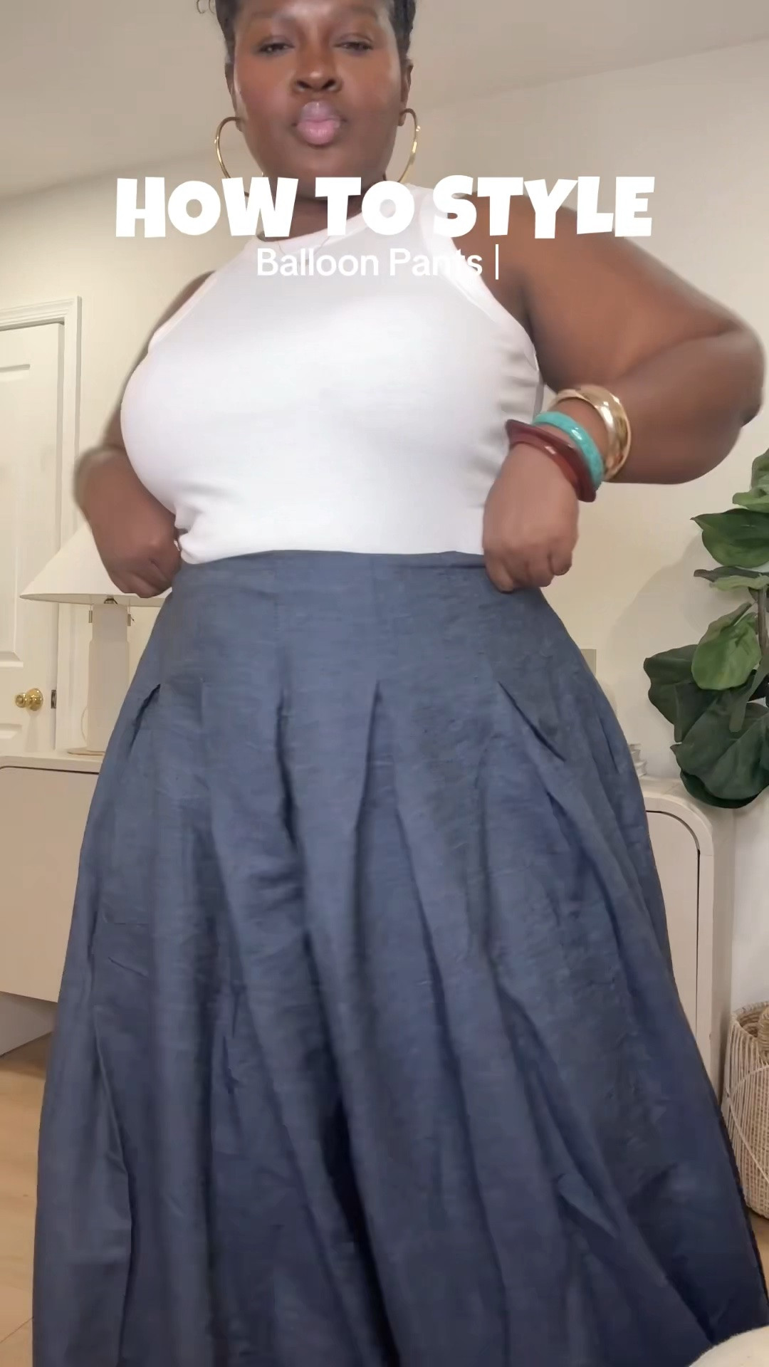 Balloon pants looked intimidating until I actually tried them. Now they’ve become one of the easiest statement pieces in my closet because they do all the work for the outfit. balloon pants outfit ideas, how to style balloon pants, plus size fashion, midsize fashion, casual chic outfits, modern outfit ideas, statement pants, everyday fashion, capsule wardrobe, effortless style, summer outfit ideas, trendy pants outfit

#LTKootd #LTKSeasonal #LTKMidsize
