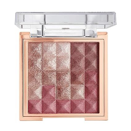 Flower Beauty Highlighter and Blush Makeup Powder for Face and Cheeks, Pyramid Pressed Pigments C... | Amazon (US)