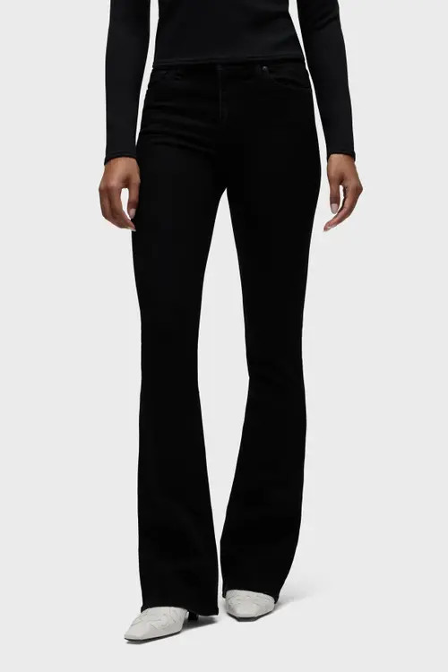 Hudson Jeans Barbara High-Rise Bootcut in Black at Nordstrom, Size 26 | Nordstrom