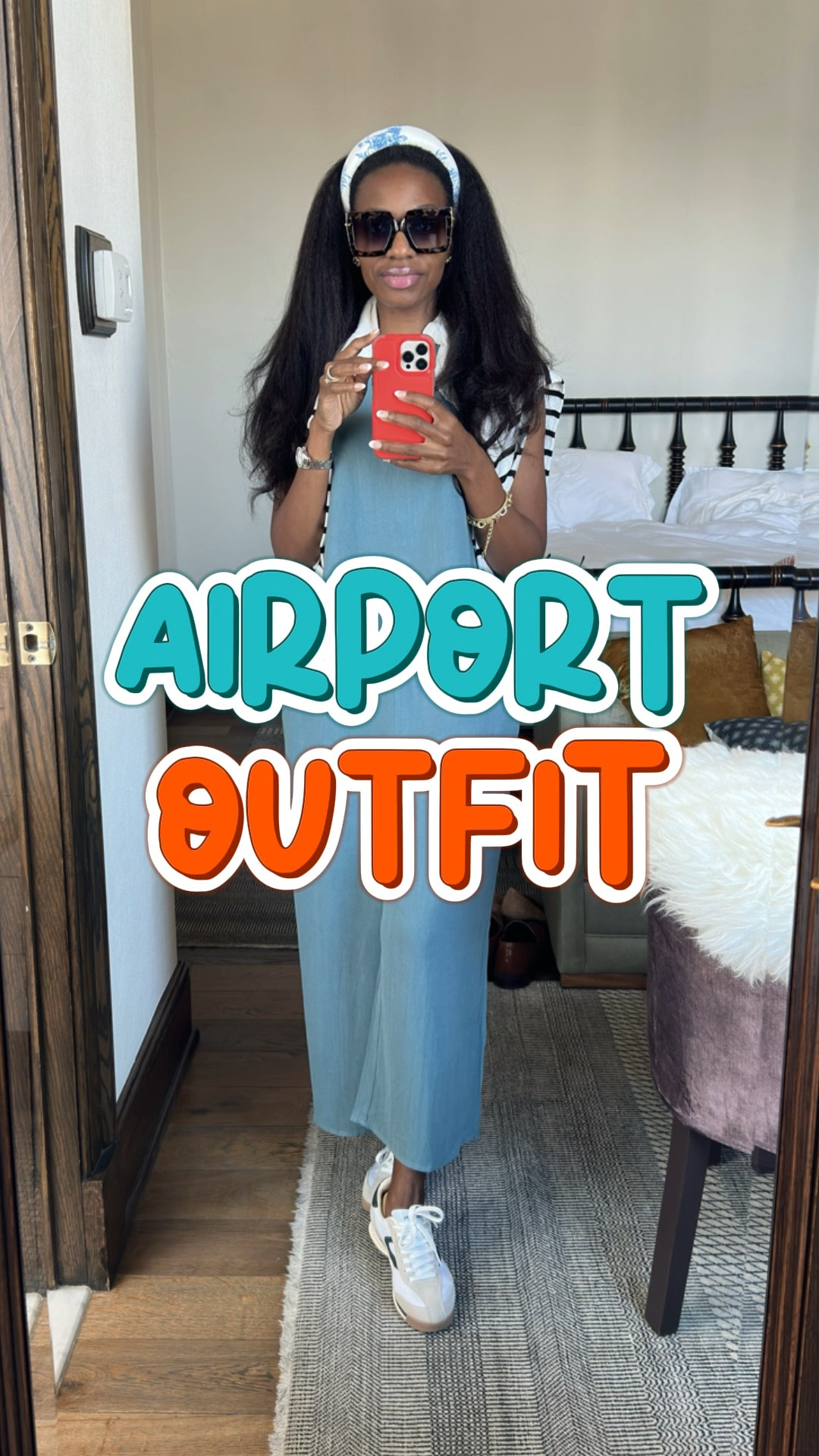 Airport outfit, travel outfit, grandmillennial outfit, style over 40

#LTKOver40 #LTKTravel #LTKVideo