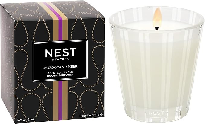 NEST Fragrances Moroccan Amber, NEST01MA003 Classic Candle, 8.1 oz | Amazon (US)