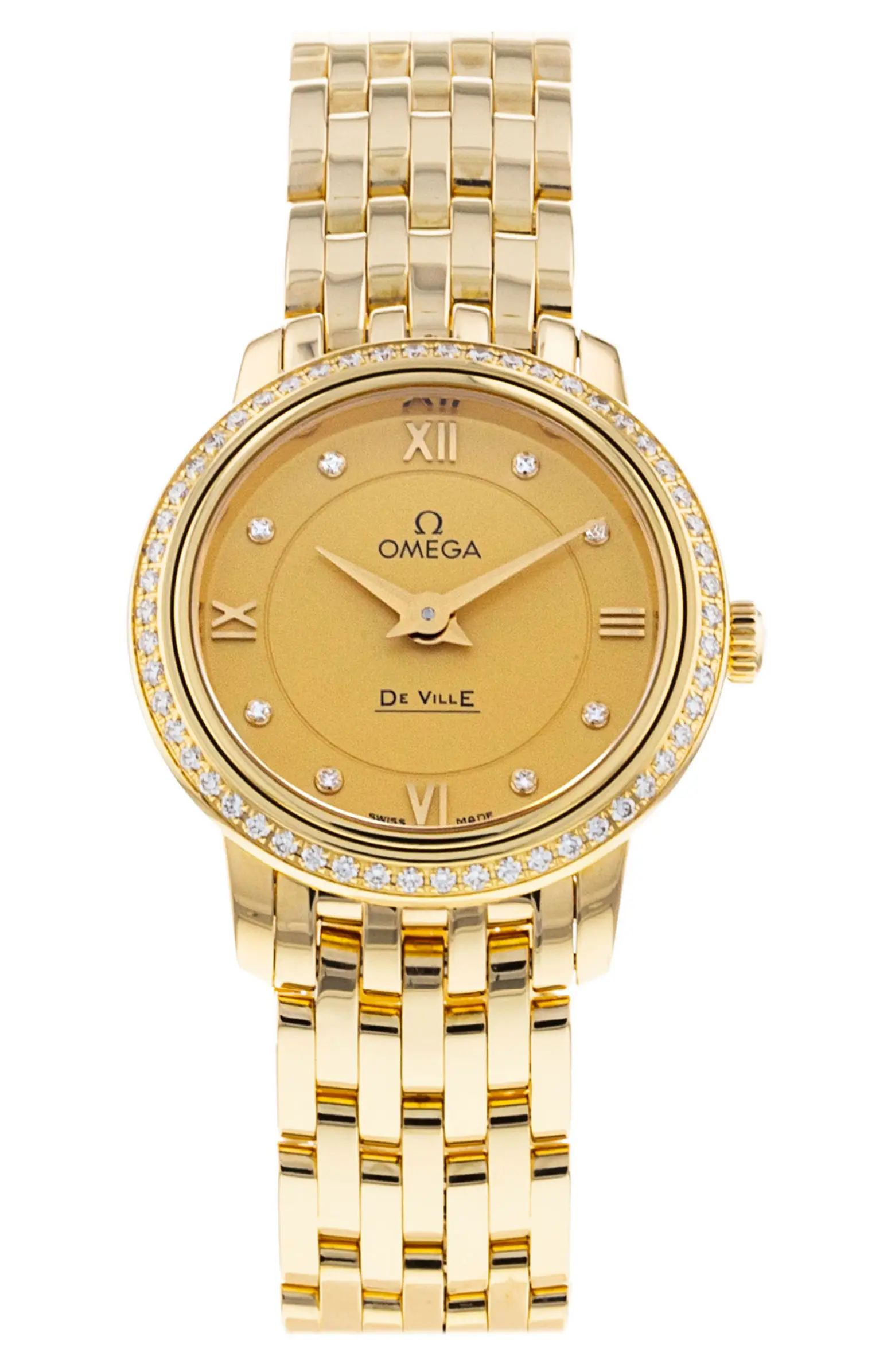 Omega Preowned De Ville Prestige Bracelet Watch, 24mm | Nordstrom