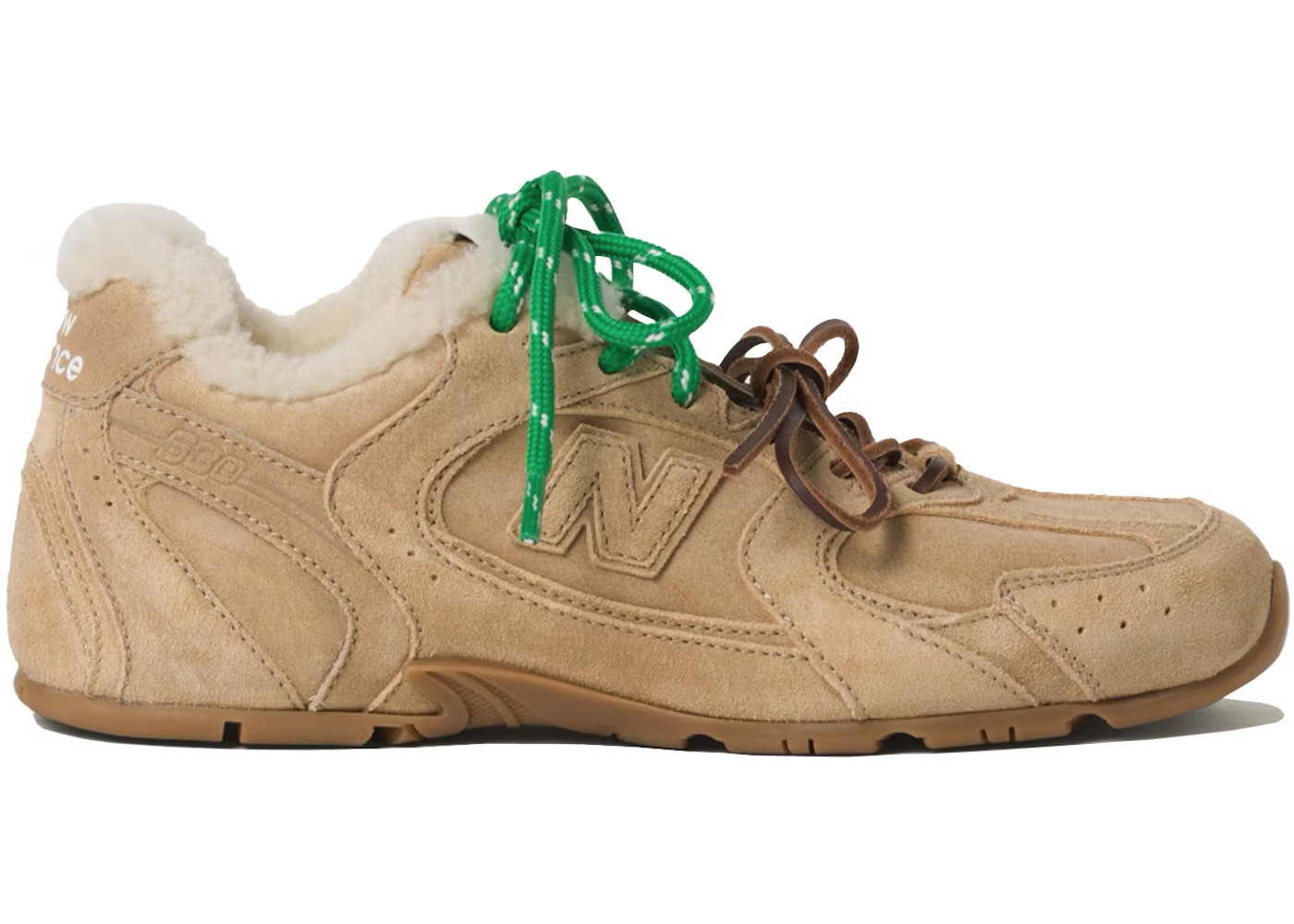 New Balance 530 SLMiu Miu Ecru Shearling (Women's) | StockX