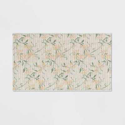 20" x 34" Floral Easter Accent Rug - Threshold™ | Target