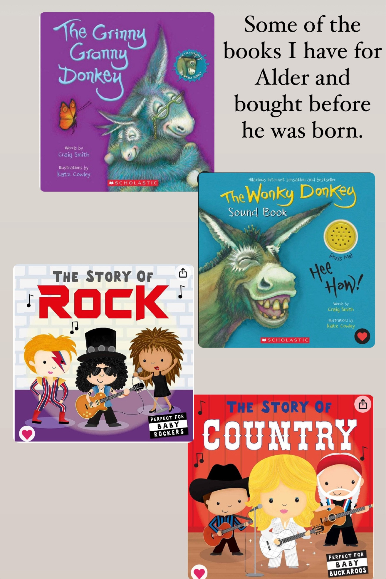 These are some of the cute books I have for my grandson  

#LTKhome #LTKGiftGuide #LTKbaby