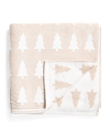 Tree Stripes Bath Towel | TJ Maxx