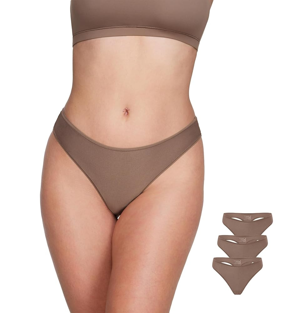 Magneticfit Thongs for Women Stretch Sexy Underwear Comfort Tagless Thong Low Rise Breathable Pan... | Amazon (US)