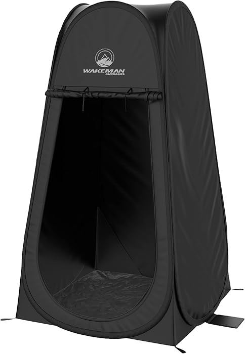 Wakeman Pop Up Changing Tent, 3.3 x 3.3 x 6.2ft, Camping Shower Tent for Portable Toilet Stall or... | Amazon (US)
