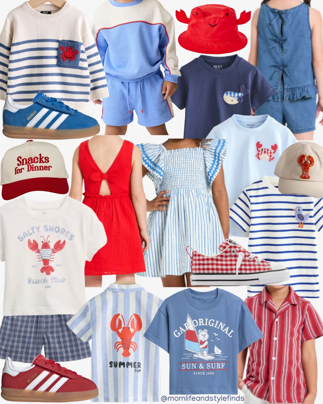 Red white & blue outfits that you can wear all summer! Less flags and Americana styles so you can mix & match easier!

#toddlerboystyle #toddlerboyclothes #toddlergirloutfits #toddlergirlfashion #redwhiteandblue #fouthofjuly #fourthofjulyoutfit #outfitideas #summeroutfits #4thofjulyoutfits

#LTKSeasonal #LTKKids