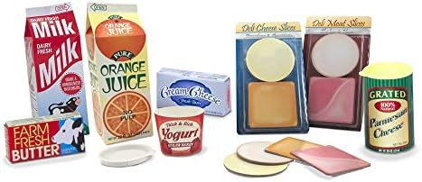 Melissa & Doug Fridge Groceries Play Food Cartons (8 pieces) | Amazon (US)