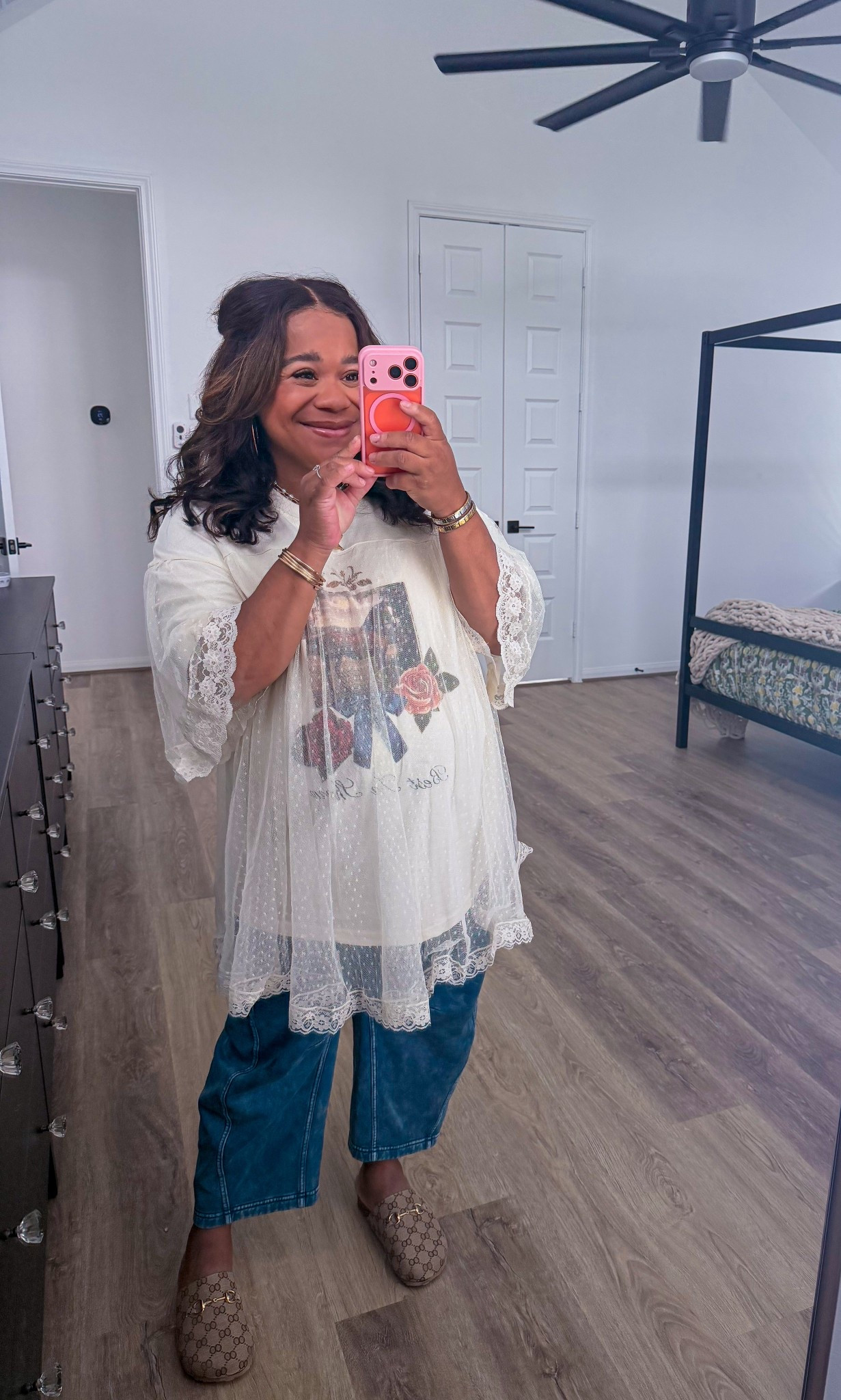 BUMP-FRIENDLY: outfit of the day — wearing a small in the tee and medium in the pants. Shoes are from Shop Talulah (sold out at the moment but they do have restocks on occasion)

#LTKFindsUnder100 #LTKBump