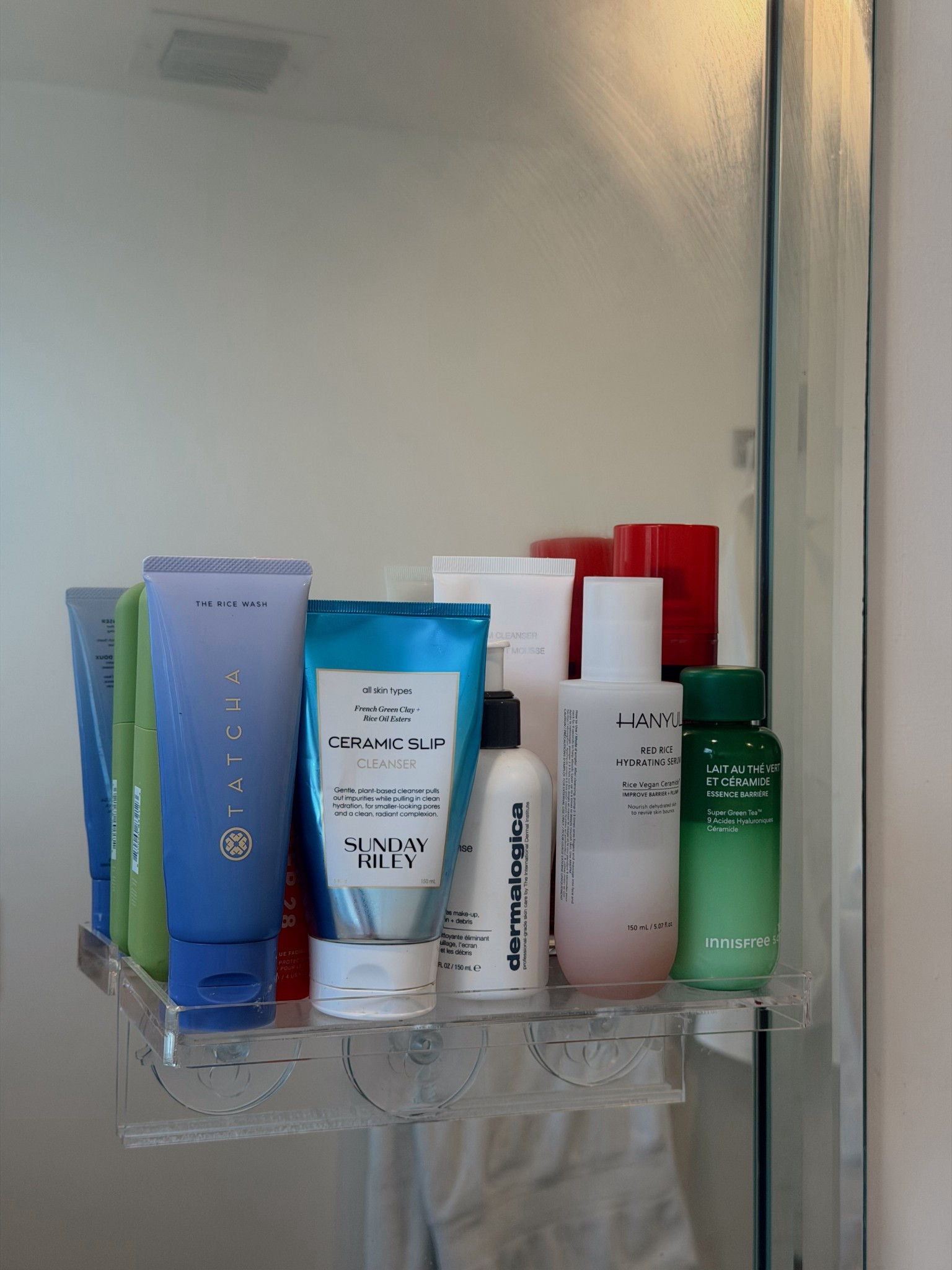 Skincare shelf 

#LTKHome #LTKselfcare #LTKBeauty