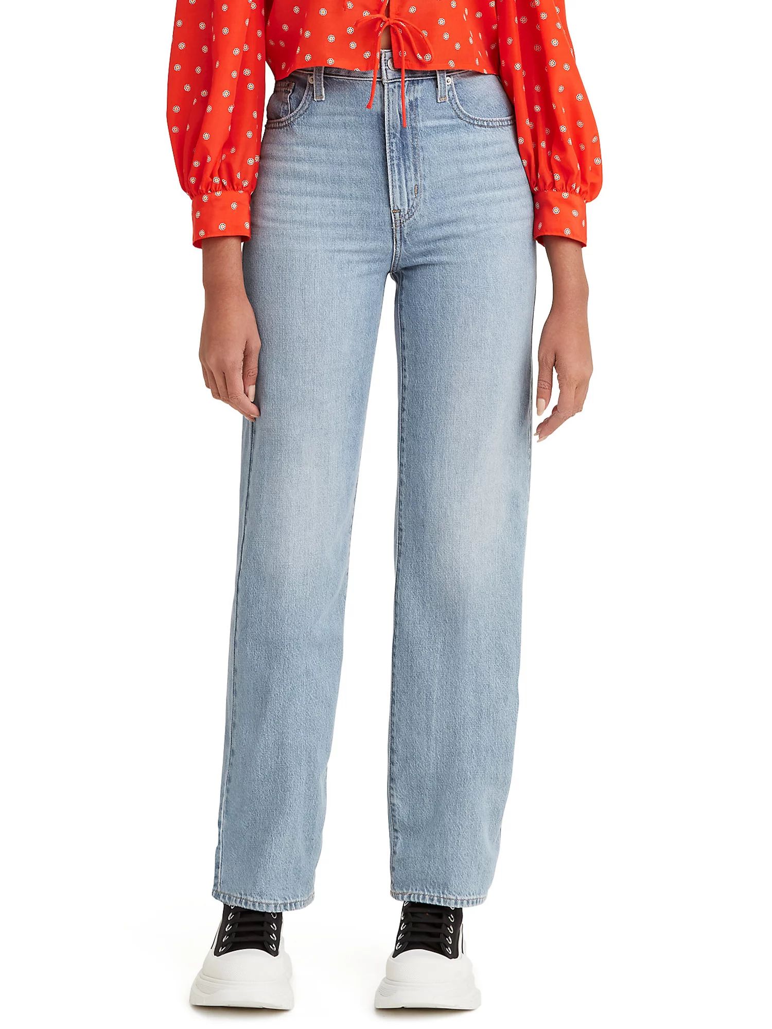 Levi's Women's High-Waisted Straight Jeans | Walmart (US)