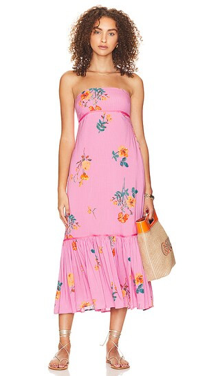 Rosie Posie Midi in Rapefruit Combo | Revolve Clothing (Global)