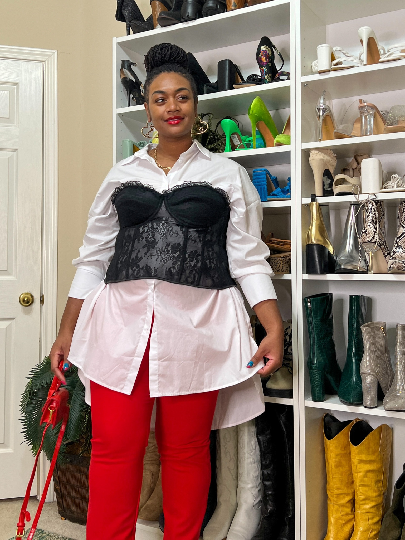 #midsizefashionblogger #InstaStyle #Curves #Size12shoe #PlusSizeFashion #BlackBlogger  #TallGirlFashion #TallGirl #MidSize #midsizestyle #curvyfashion 

#Bodypositivity #itfitsmetoo #sizediversity #beautybeyondsize #confidentwoman #fashioninfluencers #fashionstyle


#LTKbump #LTKcurves #LTKmidsize