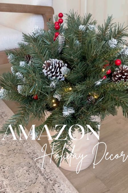 Amazon holiday decor. Amazon must have. Amazon Christmas decor.  Front porch decor. Amazon urn filler 

#LTKhome #LTKSeasonal #LTKHoliday
