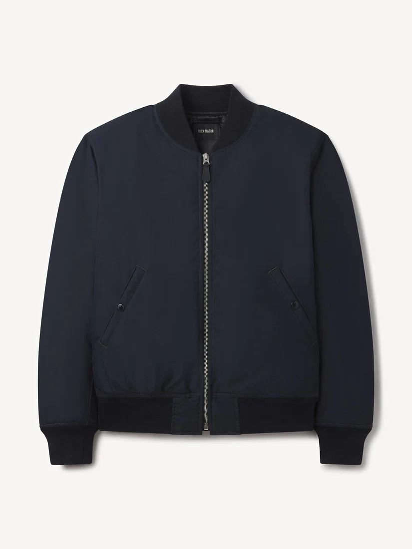 Air Force Navy Storm Stopper Bomber Jacket - Buck Mason- Modern American Classics | Buck Mason