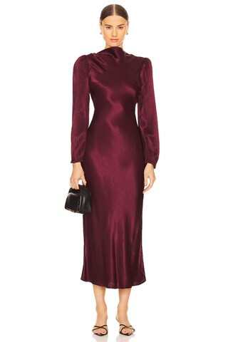 ASTR the Label Samara Dress in Wine from Revolve.com | Revolve Clothing (Global)