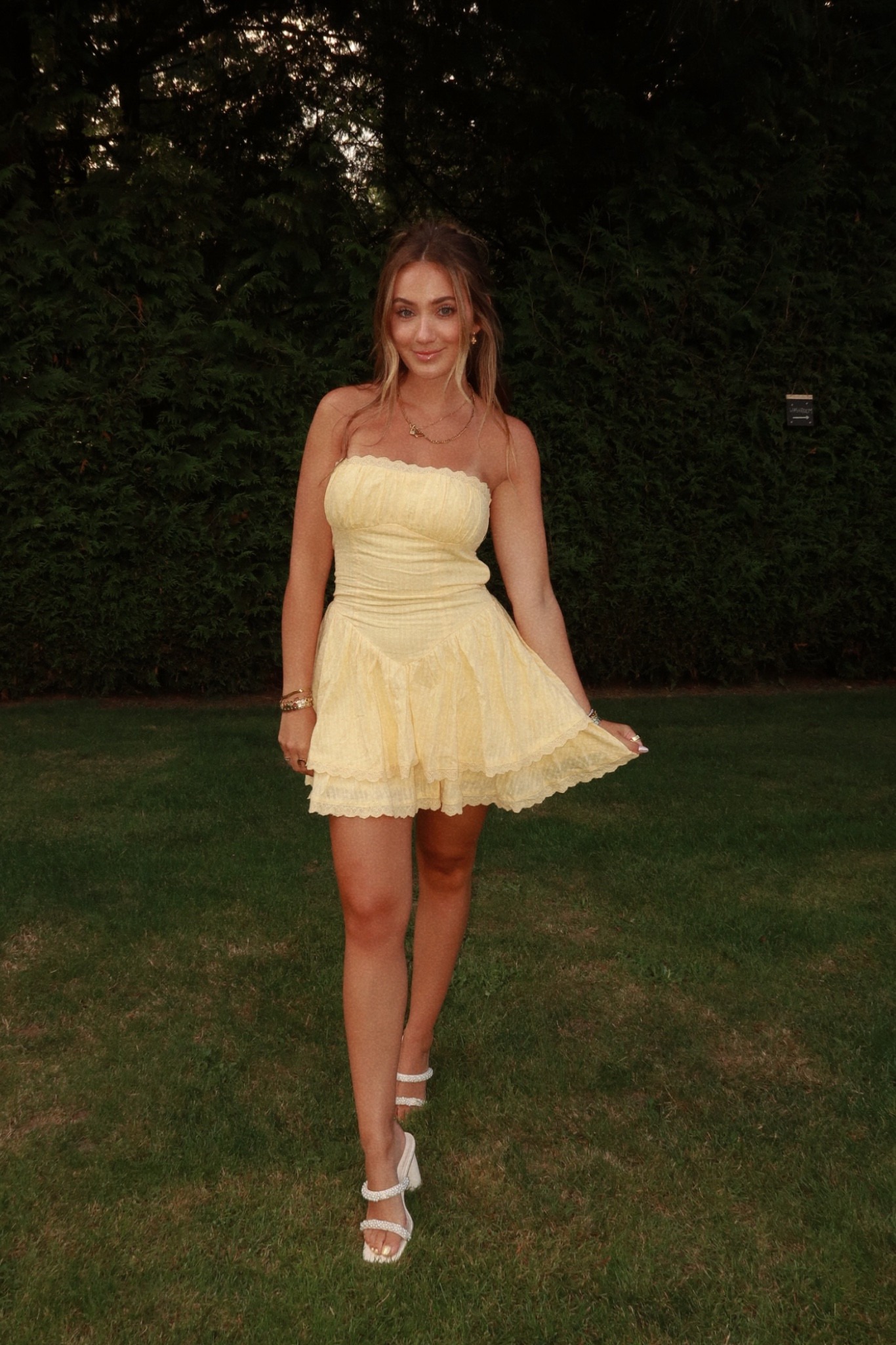 Engagement party dress / wedding guest dress 💛

#LTKsummer #LTKcanada #LTKwedding