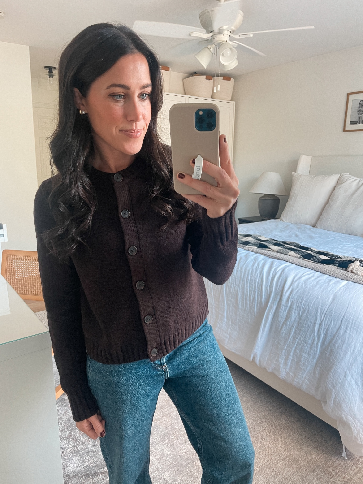 Gap cardi
Wearing XS

#LTKSeasonal #LTKStyleTip #LTKFindsUnder100