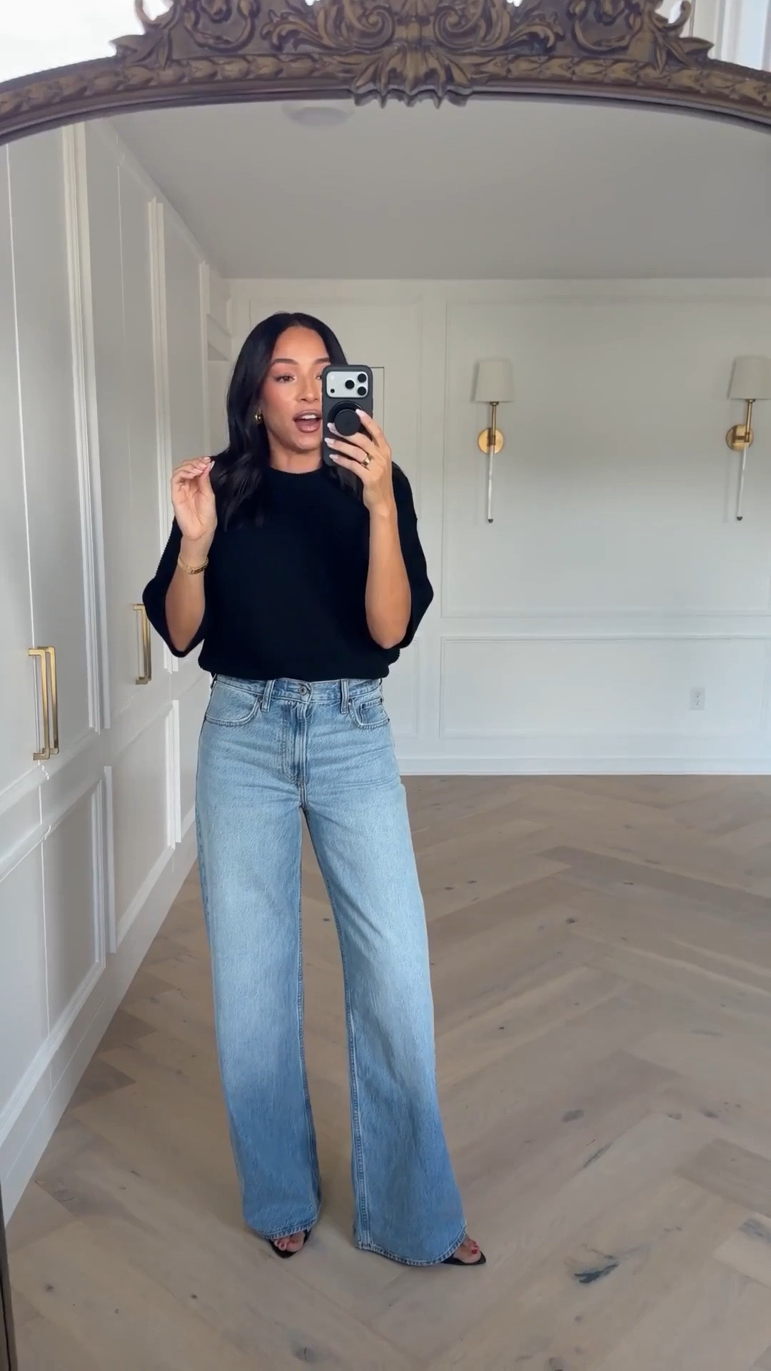 25-50% OFF all jeans + 20% off almost everything else!! Use code DENIMAF for an extra 15% OFF!! Wearing size 27 X-Long in wide leg jeans (medium wash- I’m wearing heels and I’m 5’8”) and S sweater tee! 

casual outfit, abercrombie jeans, abercrombie sale, sale alert, teacher outfits, back to school outfits, mom outfit, postpartum outfit, date night outfits, fall outfit, fall fashion, closet staples, wardrobe staples, fall capsule wardrobe

#LTKSeasonal #LTKSaleAlert #LTKmomlife