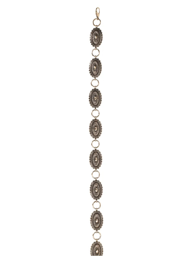 Madden NYC Women's Chain Belt, Gold, Sizes S/M-2X/3X | Walmart (US)