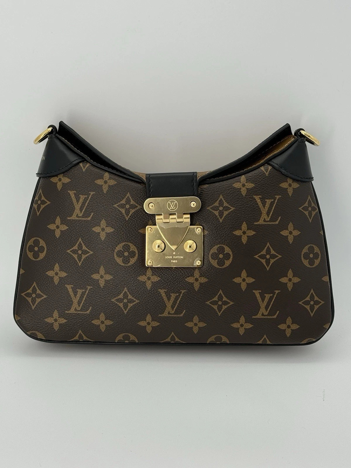 LOUIS VUITTON LV Twiny M46659 Monogram Reverse Black Chain 2Way Bag [Used/S] | eBay US