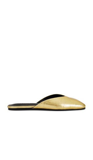 Tony Bianco Harry Flat in Metallic Gold. - size 8.5 | Revolve Clothing (Global)