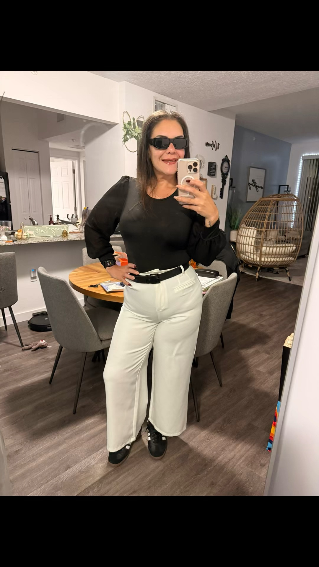Easy OOTD for everyday comfort 🤎

Linking my full look on LTK—perfect for running errands, travel days, mom life, or just feeling put together without doing too much.

Shop the outfit here 👇

#LTKgrwm #LTKOver40 #LTKootd