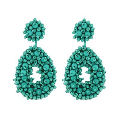 Szory Bohemian Statement Beaded Drop Earrings for Women | Amazon (US)